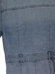 Vorschaubild 8 von Jeanskleid Damen Blau Gr. 38/M Baumwolle Uni Casual Alltag Knopfleiste