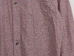 Vorschaubild 3 von Business Hemd Herren Rosa Gr. 48/M Baumwolle Grafisch Langarm Knopfleiste