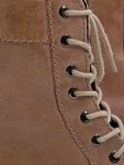 Vorschaubild 3 von Damen Stiefel Schnürstiefel Leder Braun Gr. 39 Casual Herbst/Winter