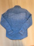 Vorschaubild 2 von Herren Jeanshemd Freizeithemd Blau Gr. M Baumwolle