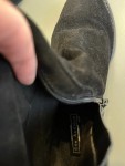 Vorschaubild 5 von Damen Overknee Stiefel Wildleder Schwarz Größe 36 Elegant