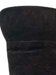 Vorschaubild 4 von Damen Overknee Stiefel Wildleder Schwarz Größe 36 Elegant