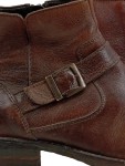 Vorschaubild 2 von Stiefel Herren Gr. 42 Braun Leder Reißverschluss 2 cm Klassisch Alltag Uni