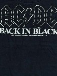 Vorschaubild 4 von Kinder T-Shirt Back in Black Schwarz Gr. 110-116
