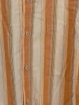 Vorschaubild 4 von Herren Freizeithemd Langarm Gestreift Orange Gr. 50/L