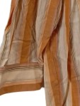 Vorschaubild 7 von Herren Freizeithemd Langarm Gestreift Orange Gr. 50/L