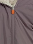 Vorschaubild 2 von Steppjacke Kinder Gr. 158 Lila Polyester Uni Praktisch Langarm