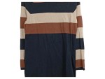 Vorschaubild 2 von Damen Strickkleid Langarm gestreift Gr. 38 Casual Mehrfarbig