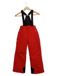 Vorschaubild 1 von Kinder Skihose mit Latz Träger Gr. 140 Rot Schneehose