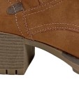 Vorschaubild 3 von Damen Stiefel Schnürstiefel Braun Gr. 39 Casual mit Absatz