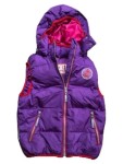 Vorschaubild 6 von Steppweste Kinder Mädchen Gr. 128 Lila Casual Outdoor