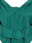 Vorschaubild 3 von Penguin Badeanzug Damen Gr. 38 Grün mit Gürtel Elegant Sommer