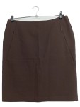 Vorschaubild 1 von Damen A-Linienrock Braun Gr. 44 Business Elegant