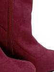 Vorschaubild 4 von Damen Stiefeletten Rot Gr. 36 Modisch Reißverschluss