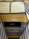 Vorschaubild 6 von Herren Business Hemd Blau Gestreift Größe 41