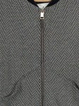 Vorschaubild 2 von Damen Bomberjacke Gr. 40/L Fischgrätenmuster Modern