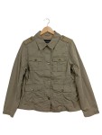 Vorschaubild 1 von Damen Jacke Outdoor Gr. 38 Oliv Baumwolle Freizeit