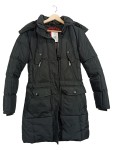 Vorschaubild 1 von Damen Steppjacke Wintermantel Gr. 34/XS Schwarz Kapuze