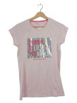Vorschaubild 1 von Mädchen T-Shirt Gr. 176 Rosa Glitzer Sport Shirt