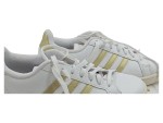 Vorschaubild 3 von Damen Sneaker low Gr. 40 Weiß Gold Sportlich Freizeit