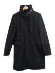 Vorschaubild 1 von Klassischer Mantel Damen Gr. 40/L Schwarz Polyester Uni Langarm