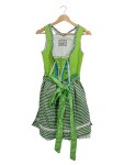 Vorschaubild 1 von Dirndl Trachtenkleid Damen Gr. 34 Grün Kariert Schürze