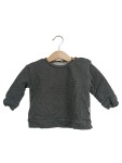 Vorschaubild 1 von Baby Pullover Sweatshirt Gr. 86 12-18 Monate Grau Baumwolle Casual