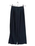 Vorschaubild 1 von Stoffhose Damen Gr. W28/36/S Schwarz Polyester Uni Business Büro Falten