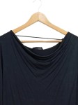 Vorschaubild 2 von Damen Festliches Kleid Schwarz Langarm Gr. 40/L Elegant Viskose