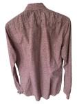 Vorschaubild 2 von Business Hemd Herren Rosa Gr. 48/M Baumwolle Grafisch Langarm Knopfleiste