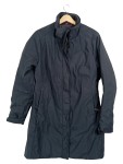 Vorschaubild 1 von Damen Outdoor Jacke Mantel Parka Gr. 38 M Grau Polyester Funktionsjacke