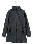 Vorschaubild 1 von Damen Jacke Outdoorjacke Kapuze Grau Gr. 38 M Funktionsjacke