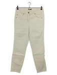 Vorschaubild 1 von Jeans Slim Fit Damen Gr. W35/44/XXL Beige Baumwolle Polyester Elasthan Uni