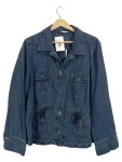Vorschaubild 1 von Damen Jeansjacke Gr. 44 Blau Baumwolle Casual