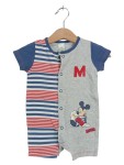 Vorschaubild 1 von Baby Strampler Mickey Maus Gr. 68 Jungen Grau Blau Rot