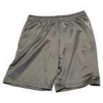 Vorschaubild 3 von Shorts Herren Grau Gr. W36/54/XL Polyester Uni Sportlich Logo