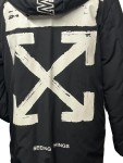Vorschaubild 6 von Damen Sweatjacke Gr. 38 Schwarz Streetwear Logo-Print Kapuze