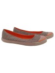 Vorschaubild 1 von Ballerinas Damen Gr. 37 Kariert Mehrfarbig Slip-On Flats
