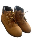 Vorschaubild 2 von Stiefel Kinder Gr. 26 Braun Leder Schnürung Reißverschluss 1 cm Uni