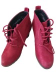 Vorschaubild 2 von Damen Stiefeletten Gr. 37 Rot Modisch Schnürung