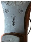 Vorschaubild 3 von Damen Stiefelette Gr. 38 Braun Leder Schnürschuhe Casual