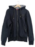 Vorschaubild 1 von Herren Sweatjacke Kapuzenpullover Schwarz Gr. XXL Casual
