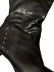 Vorschaubild 4 von Damen Stiefel Leder Schwarz Gr. 39 Absatzschuhe Elegant