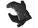 Vorschaubild 2 von Damen Stiefelette Gr. 40 Braun Casual Reißverschluss Schnalle