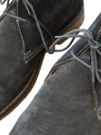 Vorschaubild 4 von Stiefel Herren Gr. 44 Schwarz Wildleder Schnürung 2.5 cm Casual Freizeit