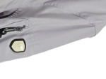 Vorschaubild 3 von Damen Bomberjacke Gr. 42 Lila Casual Leichte Jacke mit Kapuze