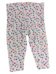 Vorschaubild 1 von Mädchen Leggings Blumenmuster Gr. 80 Weiß Rosa Blau