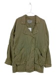 Vorschaubild 1 von Damen Parka Jacke Gr. 36/S Oliv Lyocell Oversized Übergangsjacke Casual