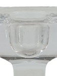 Vorschaubild 2 von Kerzenständer Glas Transparent Modern 12,5 cm Kerzenhalter