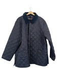 Vorschaubild 1 von Steppjacke Herren XXL Navy Blau Cord-Kragen Quilted Jacket
